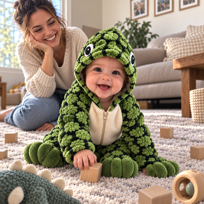 PufiBaby™ Peluş Kaplumbağa Tulum