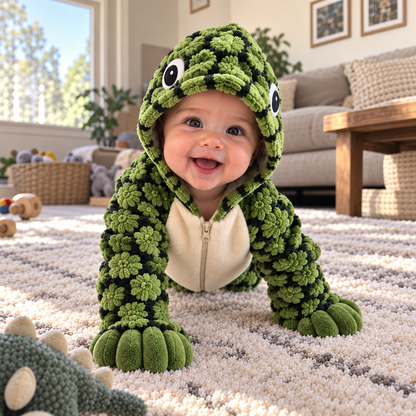 PufiBaby™ Peluş Kaplumbağa Tulum